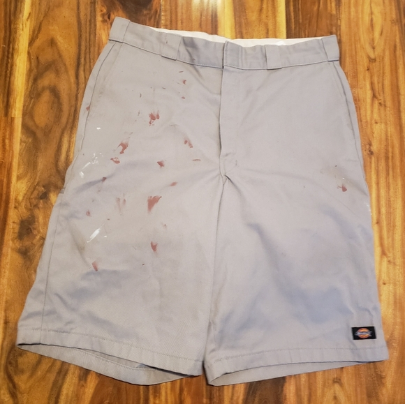 Dickies Gray Men's Shorts - Picture 1 of 5